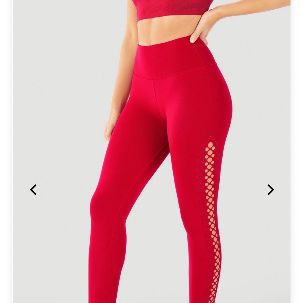 FABLETICS HIGH WAIST MESH POWERHOLD LEGGINGS🤍